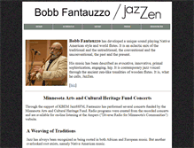 Tablet Screenshot of bobbfantauzzo.com
